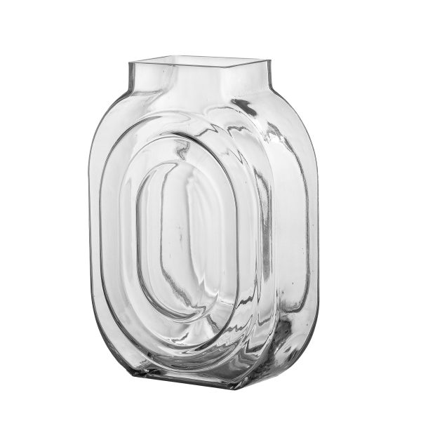 Creative Collection Rafi Vase, Klar, Glas - Image 2