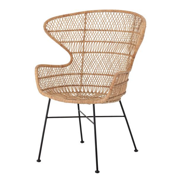 Bloomingville Oudon Lounge Stol, Natur, Rattan - Image 2