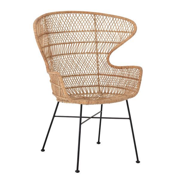 Bloomingville Oudon Lounge Stol, Natur, Rattan - Image 3