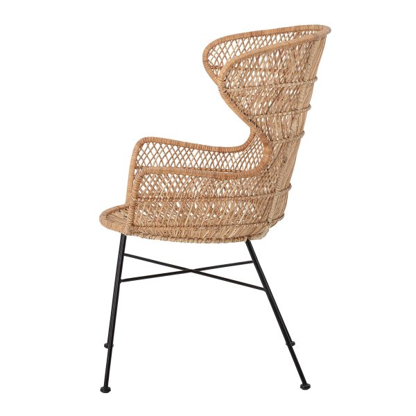 Bloomingville Oudon Lounge Stol, Natur, Rattan - Image 4