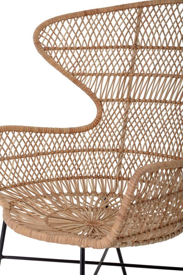 Bloomingville Oudon Lounge Stol, Natur, Rattan - Image 6