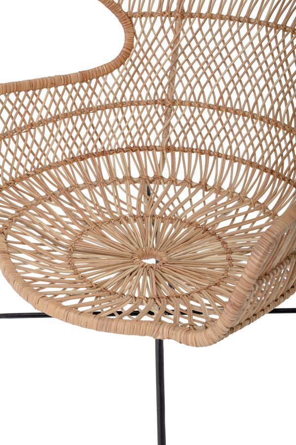 Bloomingville Oudon Lounge Stol, Natur, Rattan - Image 7