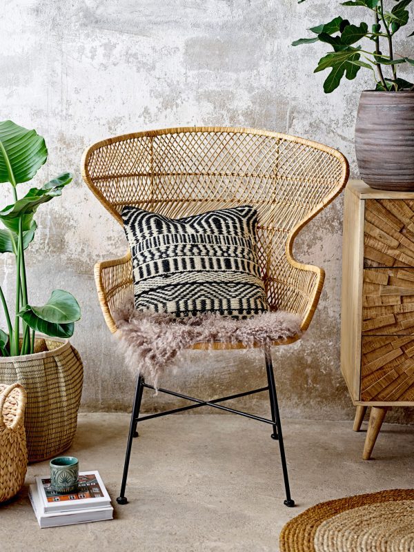 Bloomingville Oudon Lounge Stol, Natur, Rattan - Image 8