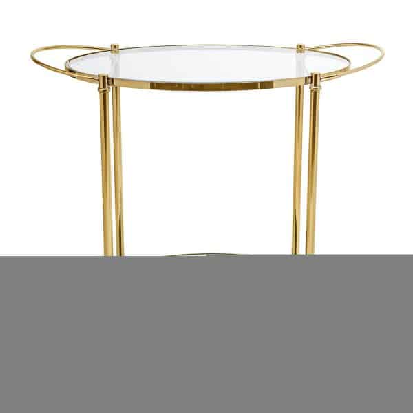 Bloomingville Fine Barbord, Guld, Glas