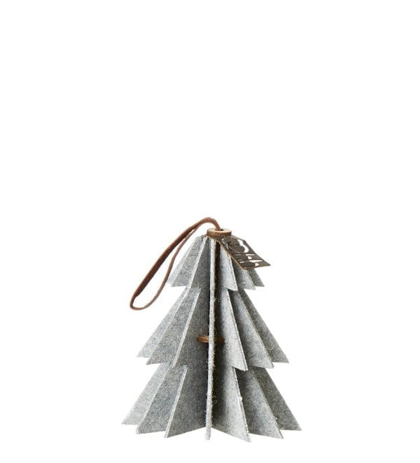 OOhh Hanging felt tree white