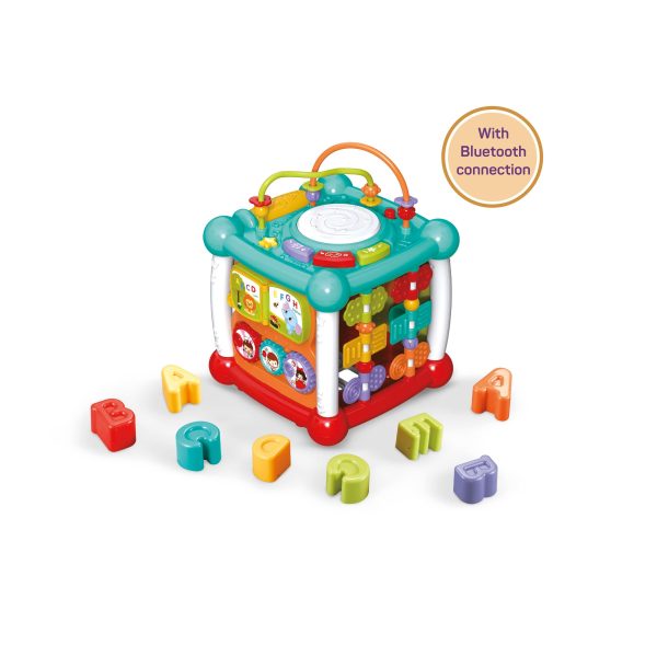 SBP Scandinavian Baby Products Bluetooth Musik og Aktivitets Cube