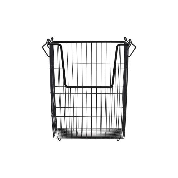 House Doctor Basket, Taw, Matte black