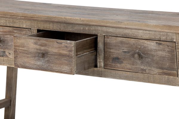 Creative Collection Camden Konsolbord, Natur, Reclaimed Pine Wood - Image 5