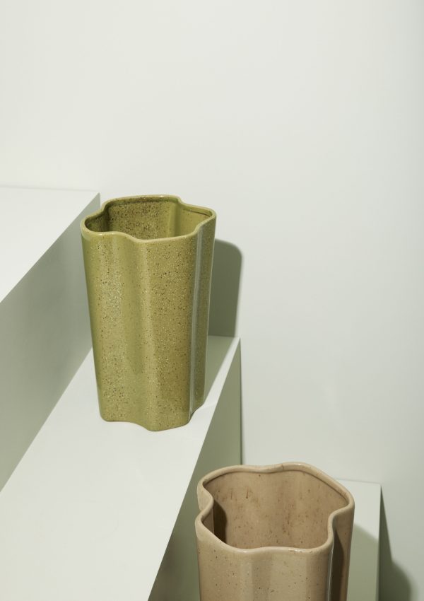 Hübsch Sapo Vase Brun - Image 5