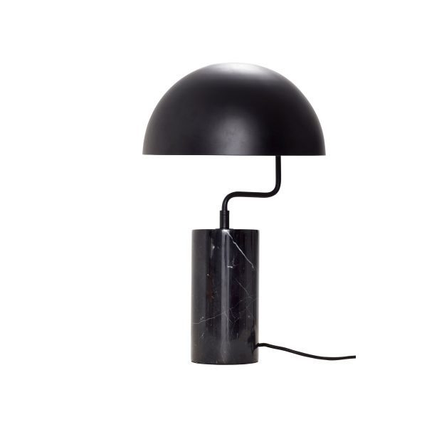 Hübsch Poise Bordlampe Sort