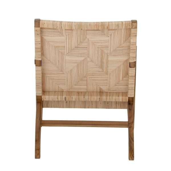 Creative Collection Mills Lounge Stol, Brun, Rattan - Image 5