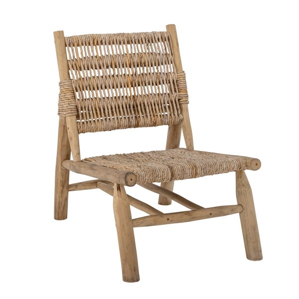 Bloomingville Ruthy Lounge Stol, Natur, Teak - Image 3