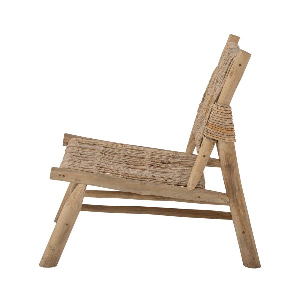 Bloomingville Ruthy Lounge Stol, Natur, Teak - Image 4