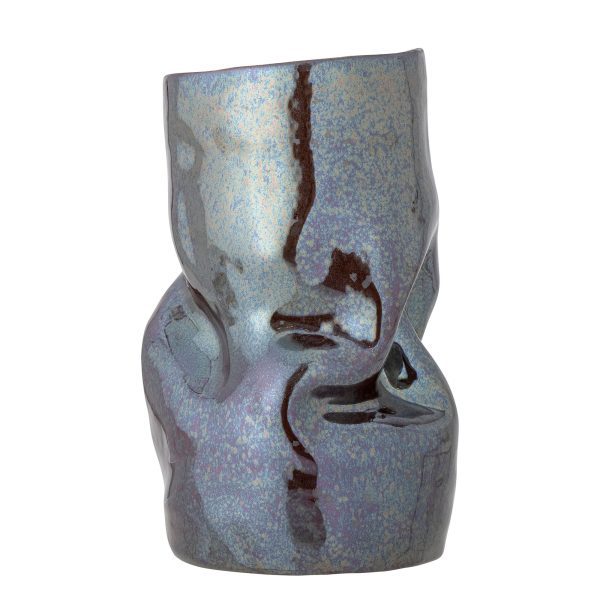 Bloomingville Apio Vase, Sort, Stentøj - Image 2