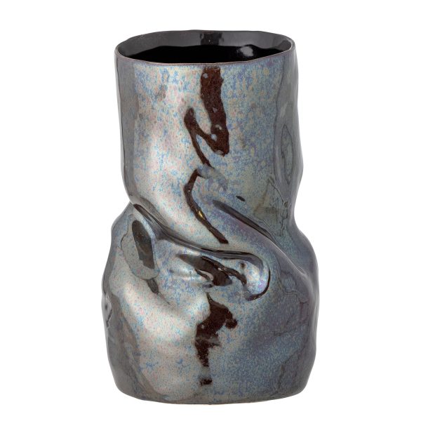 Bloomingville Apio Vase, Sort, Stentøj - Image 3