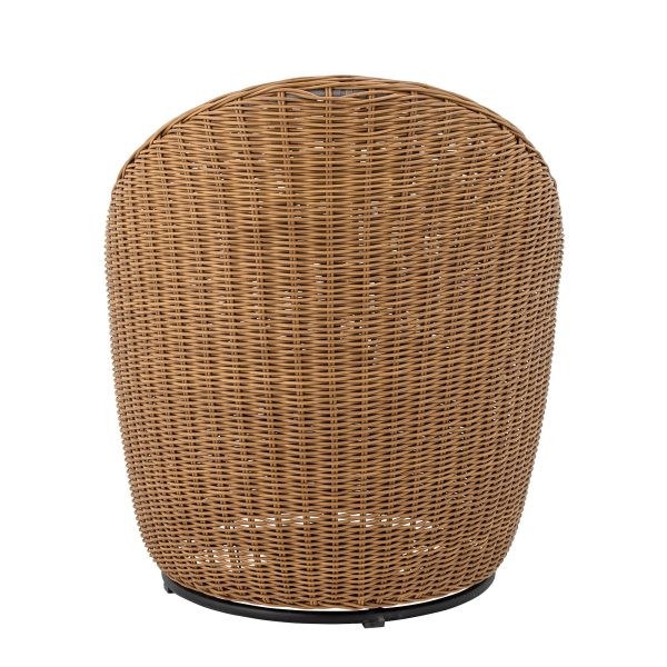 Bloomingville Roccas Loungestol, Brun, Polyrattan - Image 5