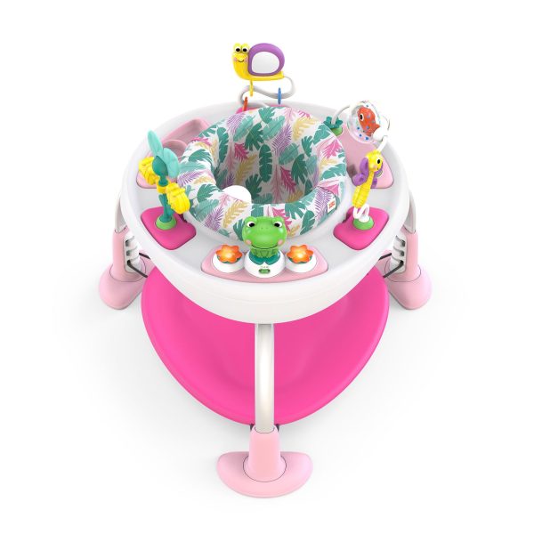 BRIGHT STARTS Bright Starts Bounce Bounce Baby™ 2-i-1 legetrampolin og bord