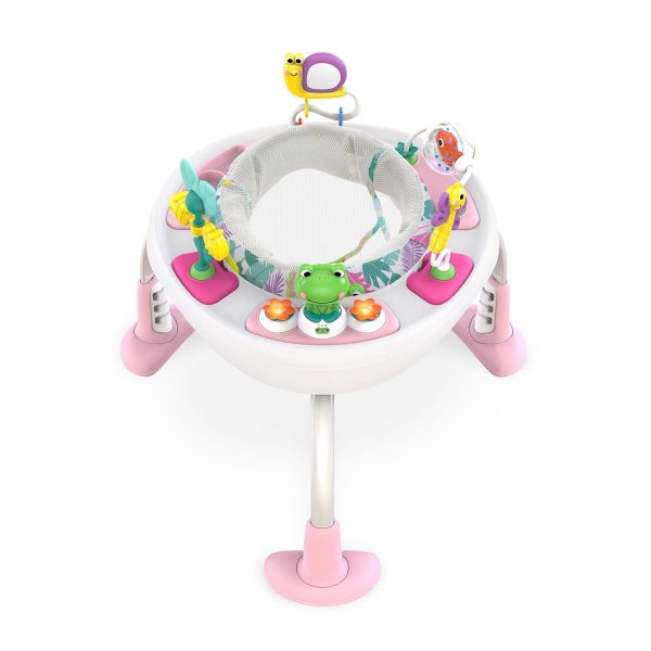 BRIGHT STARTS Bright Starts Bounce Bounce Baby™ 2-i-1 legetrampolin og bord - Image 2