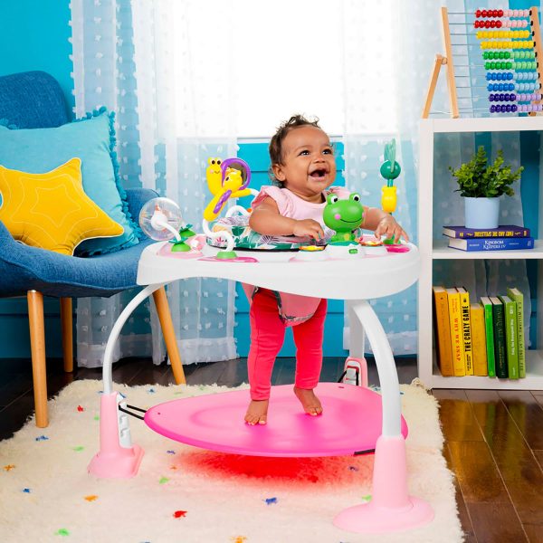 BRIGHT STARTS Bright Starts Bounce Bounce Baby™ 2-i-1 legetrampolin og bord - Image 6