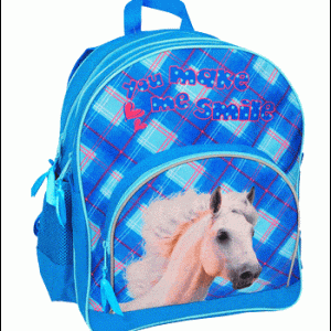 Skoletaske Hestemotiv