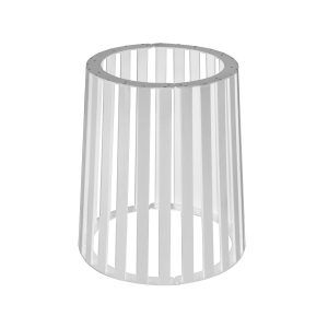 House of Sander Halfmoon base, hvid