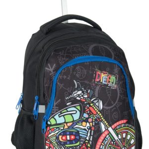 Trolley skoletaske Dream Big Motorcykel