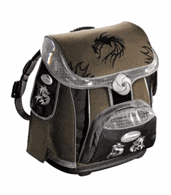 Samsonite skoletaske - Dragon
