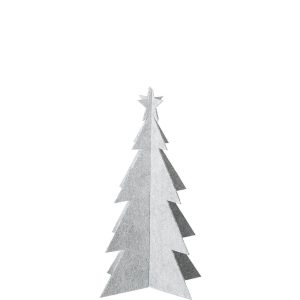 OOhh - Filt juletræ hvid medium - julepynt