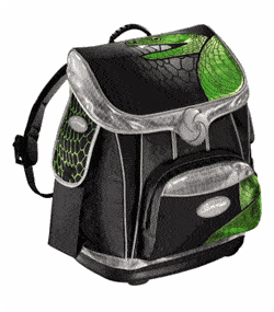 Samsonite skoletaske - Green Mamba