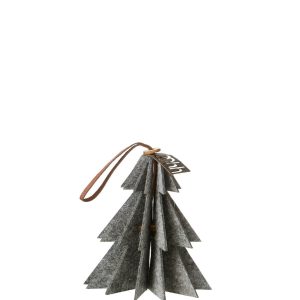 OOhh Hanging felt tree grey
