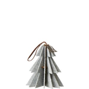 OOhh Hanging felt tree white