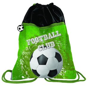 Grøn sko/gymnastik pose Fodbold