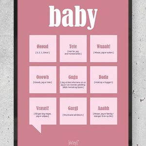 Babygirl - Dialægt plakat